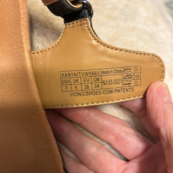 Vionic Womens Kanya Black Slingbacks Size 7 Medium (B, M) - Picture 6 of 10